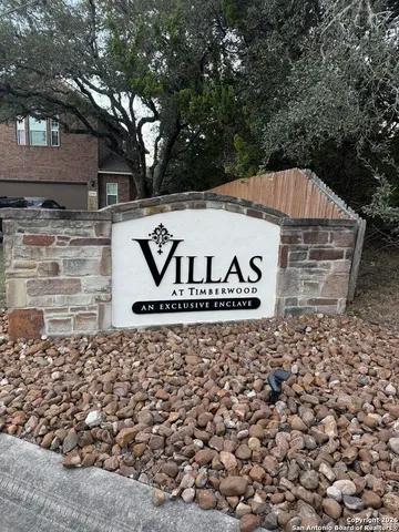 a view of a sign board