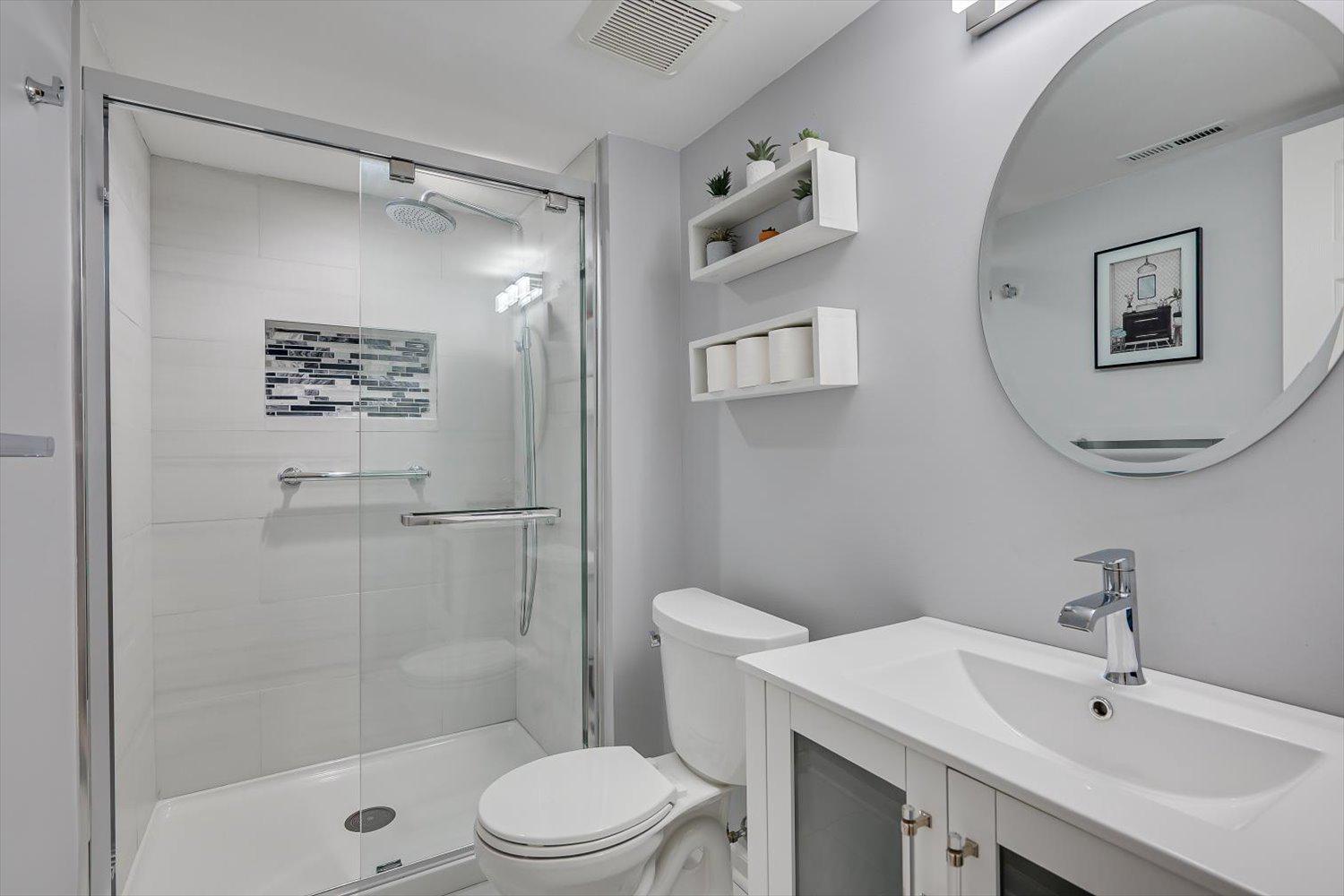 86 Albemarle Road Hamilton, NJ 08690 - Photo 23 of 49 Sleek modern bathroom oasis on 1st floor
