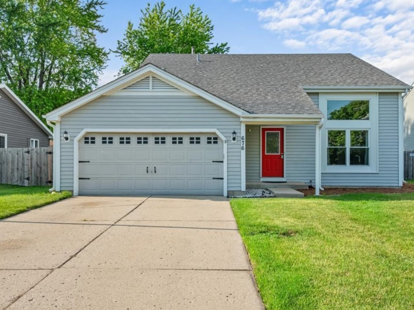 676 Concord Drive Crystal Lake, IL 60014 - Photo 1 of 38 a front view of house with yard