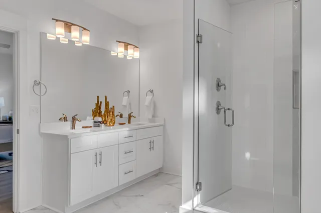 a picture of a room with a white wall and a white wall