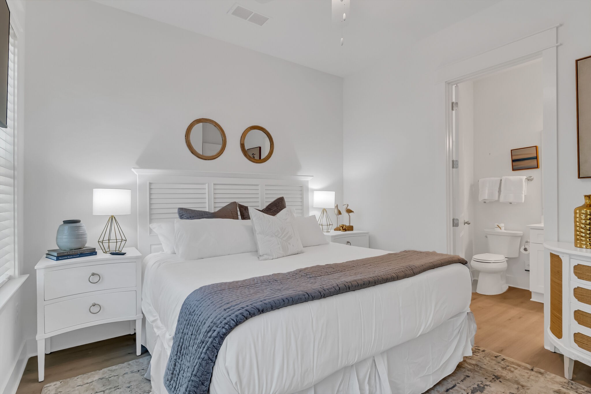 807 Saddle Ridge Drive Old Hickory, TN 37138 - Photo 10 of 24 a bedroom with a bed and a lamp on dresser