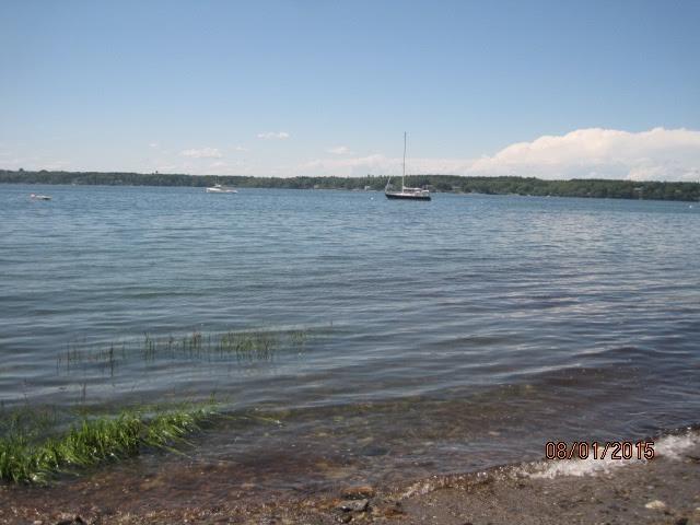14 Tower Hill Road Orrs Island, ME 04066 - Photo 28 of 33 Beach at high tide looking across...