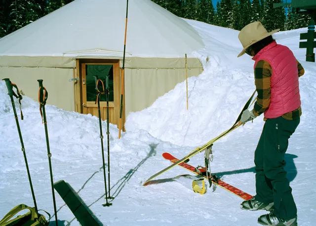 a view of a lake from a balcony