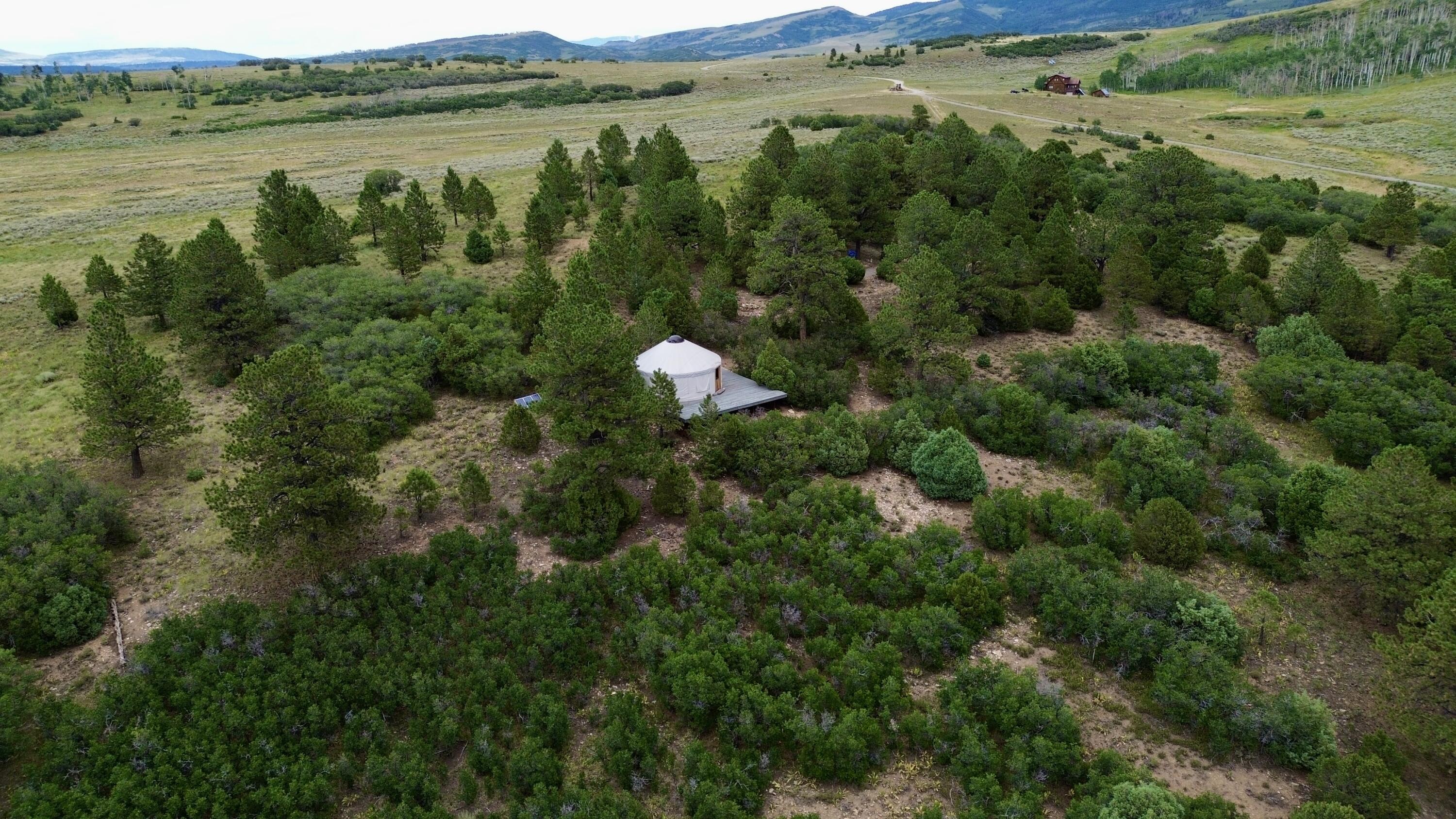 17 Dragon Lode Drive Placerville, CO 81430 - Photo 6 of 31 a view of a lush green forest with a lake view