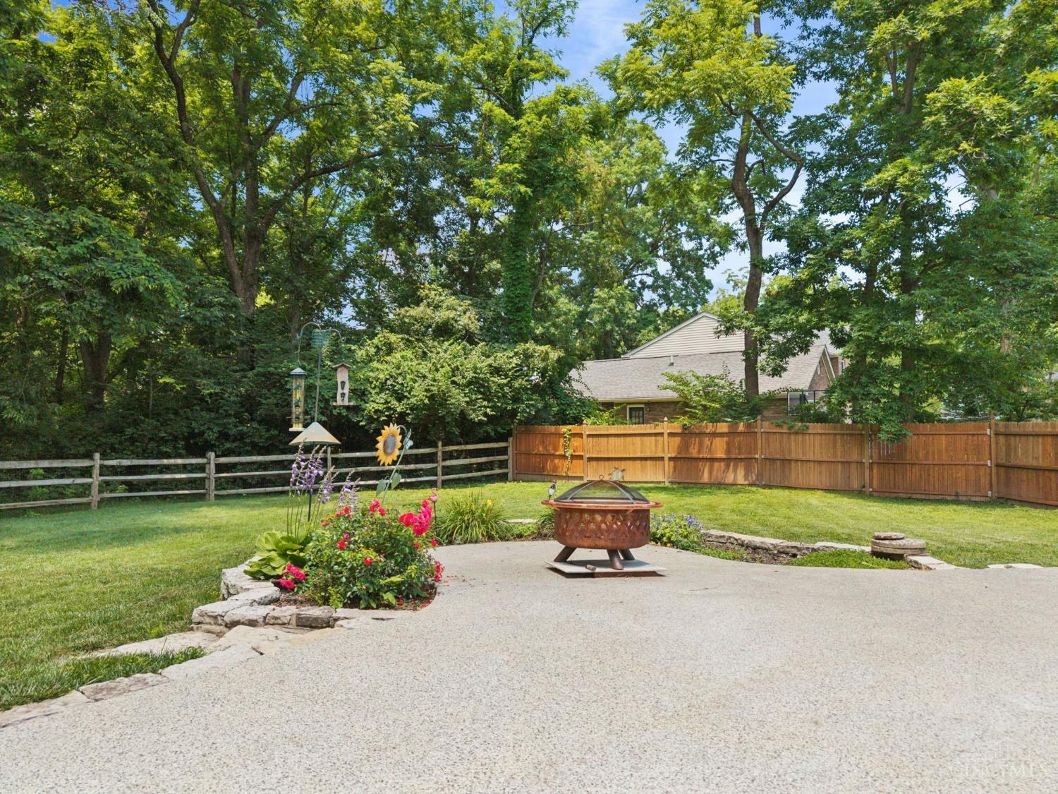 6400 Roth Ridge Drive Loveland, OH 45140 - Photo 39 of 40 View from the sliding glass door in family room of back patio/yard.
