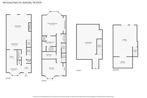 $695,000 | 106 Forest Pl Circle, Nashville, TN 37215