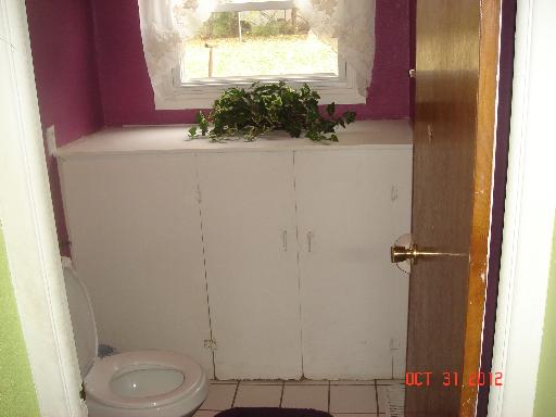 140 North Pinecrest Road Bolingbrook, IL 60440 - Photo 7 of 13 a bathroom with a toilet and a shower curtain