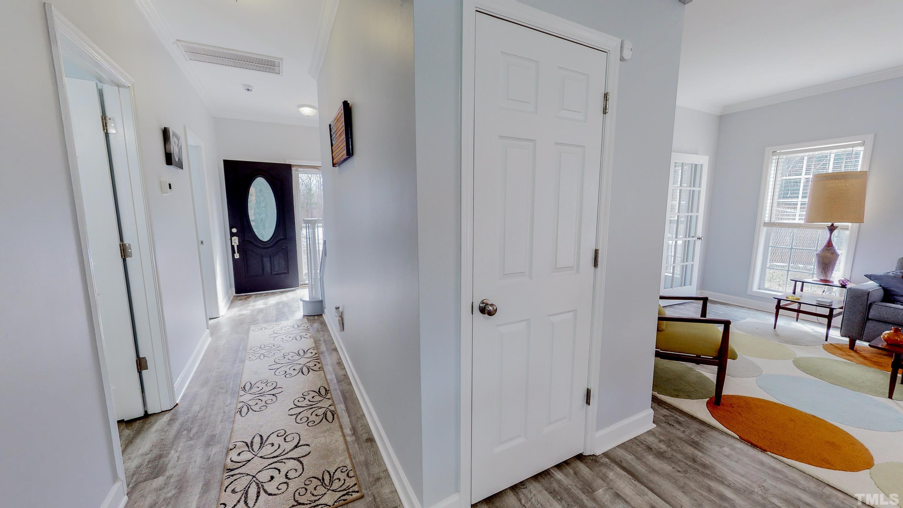 145 Deep Creek Point Rougemont, NC 27572 - Photo 47 of 52 a view of room with furniture and wooden floor