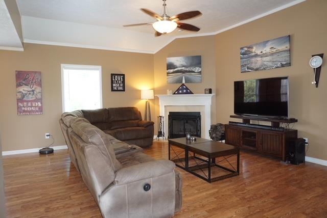 1079 Jacob's Valley Road Joelton, TN 37080 - Photo 11 of 23 Wood burning fireplace with new chimney.