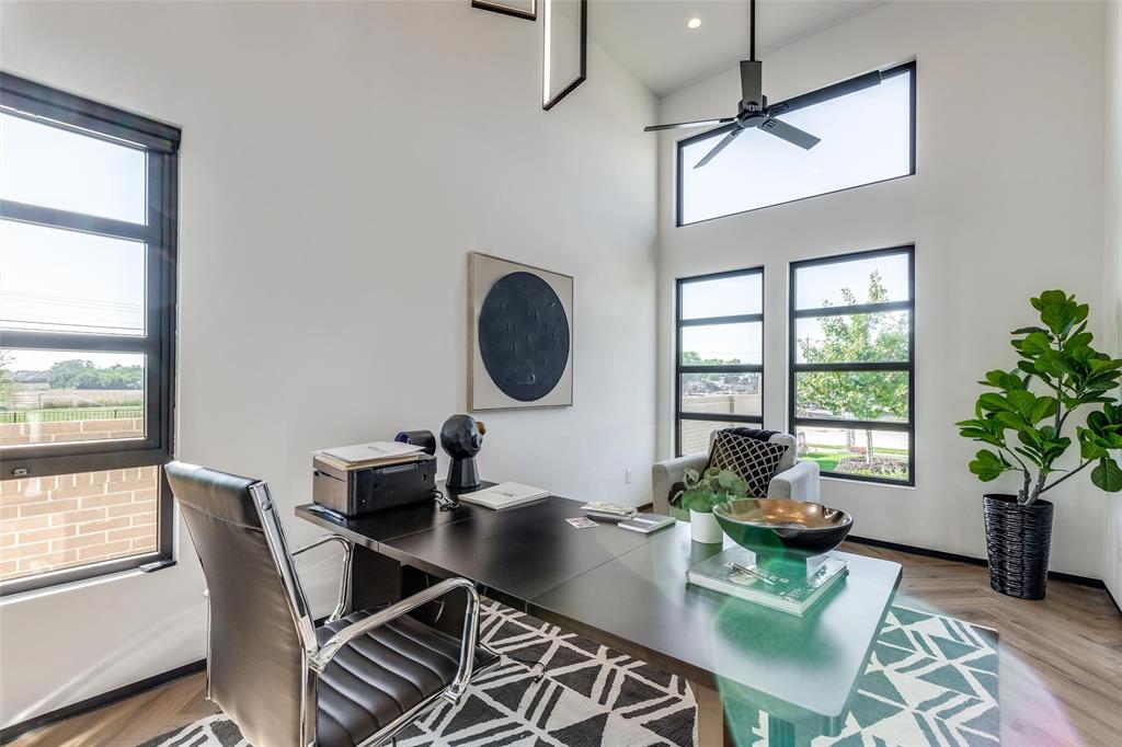 3601 Sky Rdg Lane Melissa, TX 75454 - Photo 15 of 31 a living room with furniture a potted plant and a large window