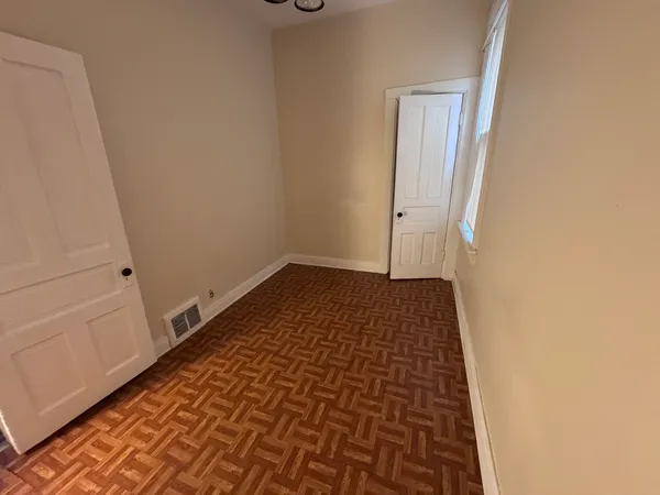 wooden floor in an empty room