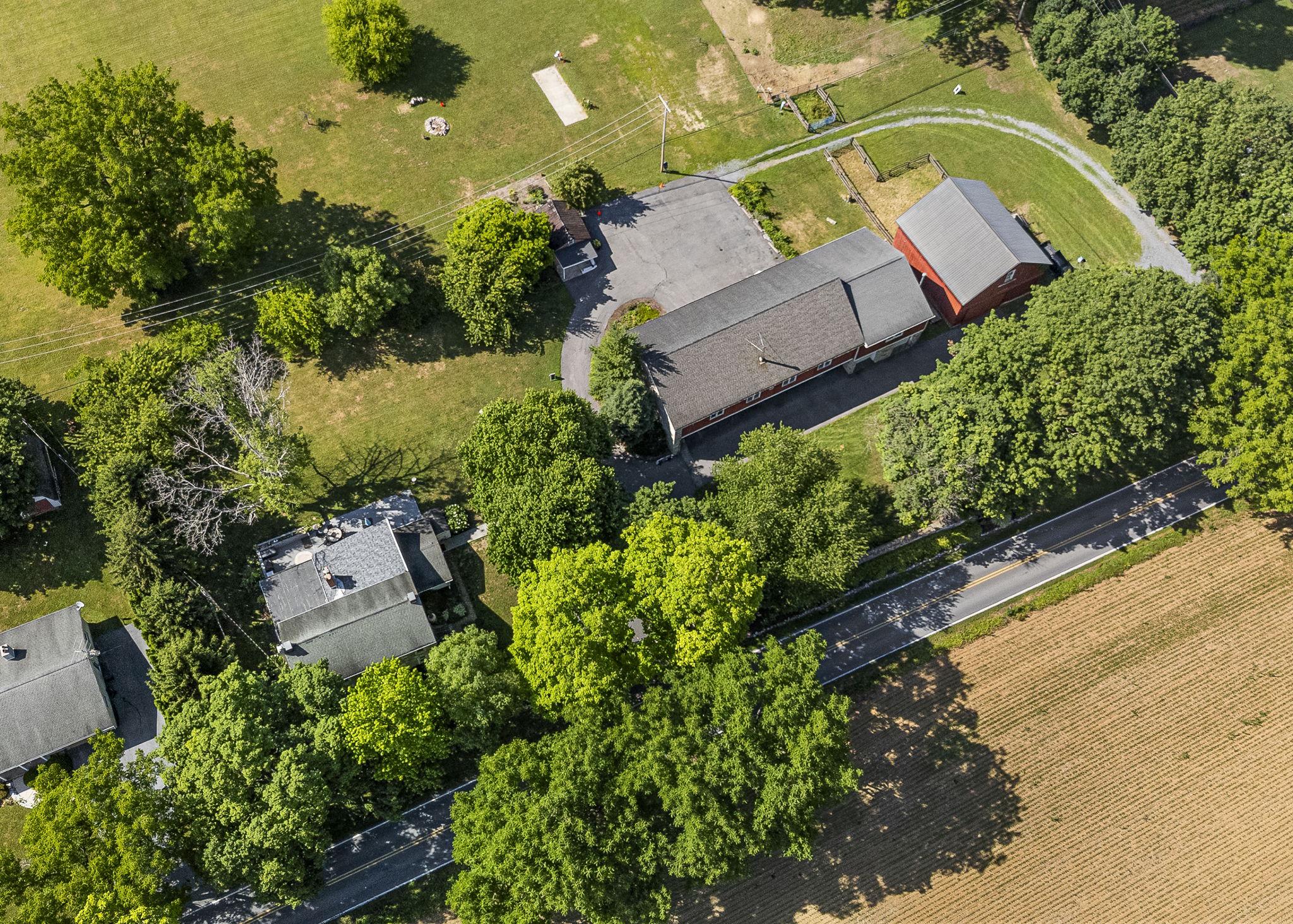 416 Snyder Road Reading, PA 19605 - Photo 6 of 63 Charming countryside retreat from above.