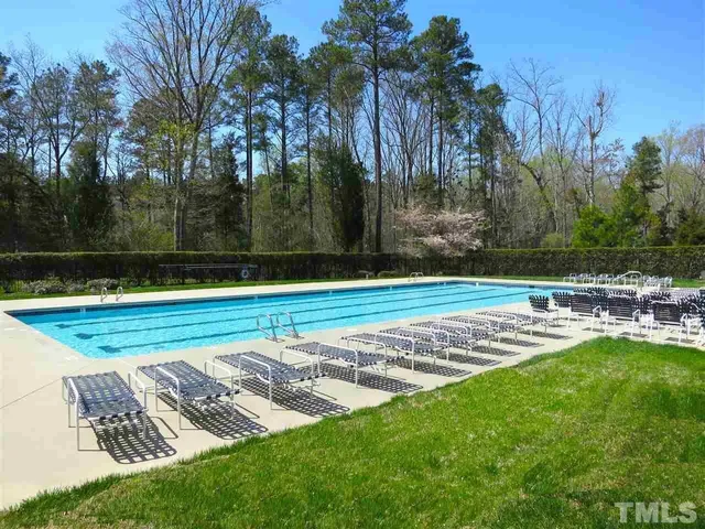 a view of outdoor space with seating