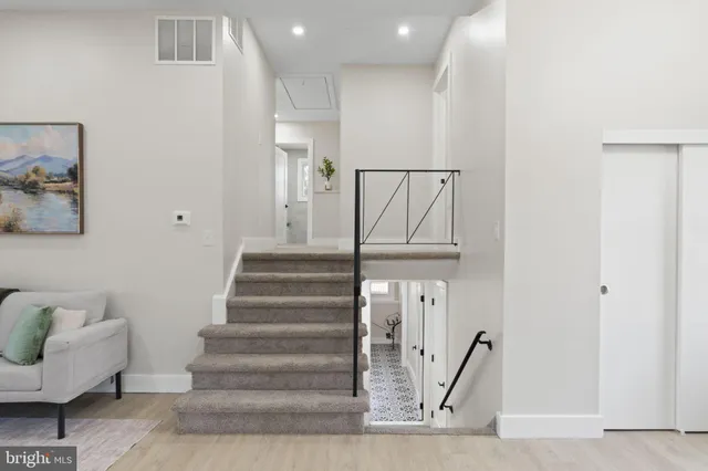 a view of entryway and hall