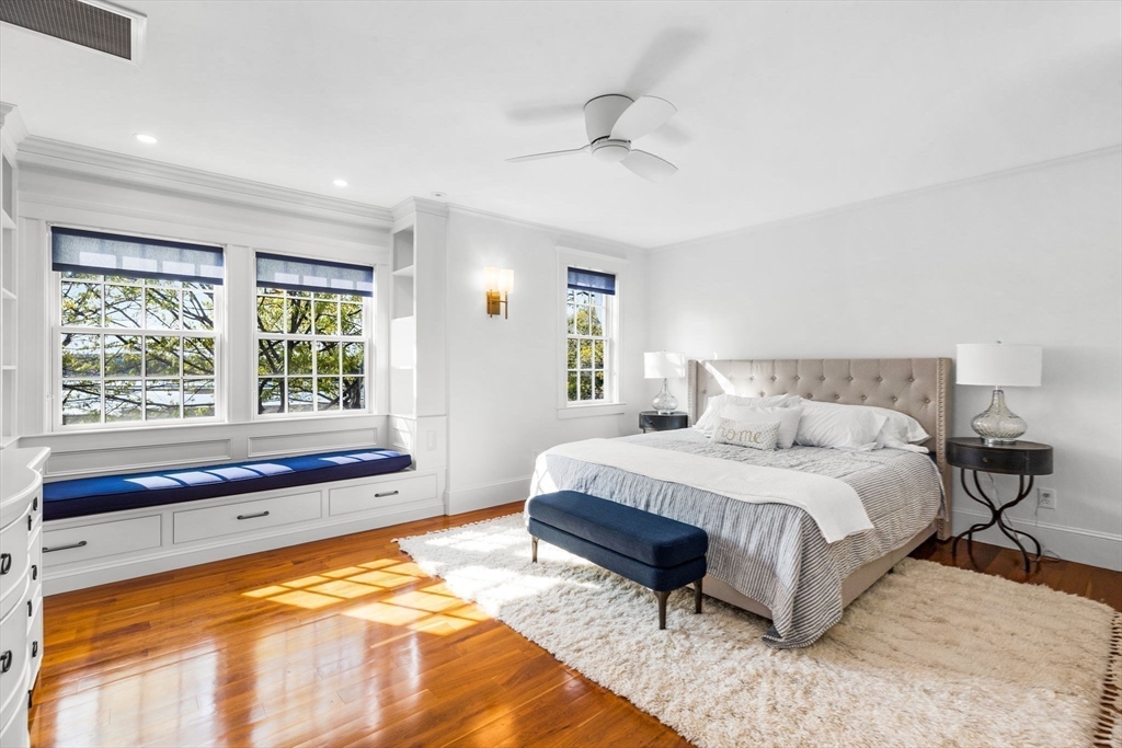1 R Bailey's Island Road Scituate, MA 02066 - Photo 27 of 42 a spacious bedroom with a bed and window