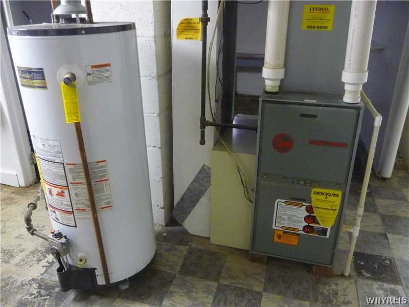 205 Zurbrick Road Cheektowaga, NY 14043 - Photo 11 of 14 Basement. Energy efficient furnace