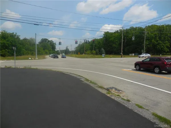 a car parked on the side of the road
