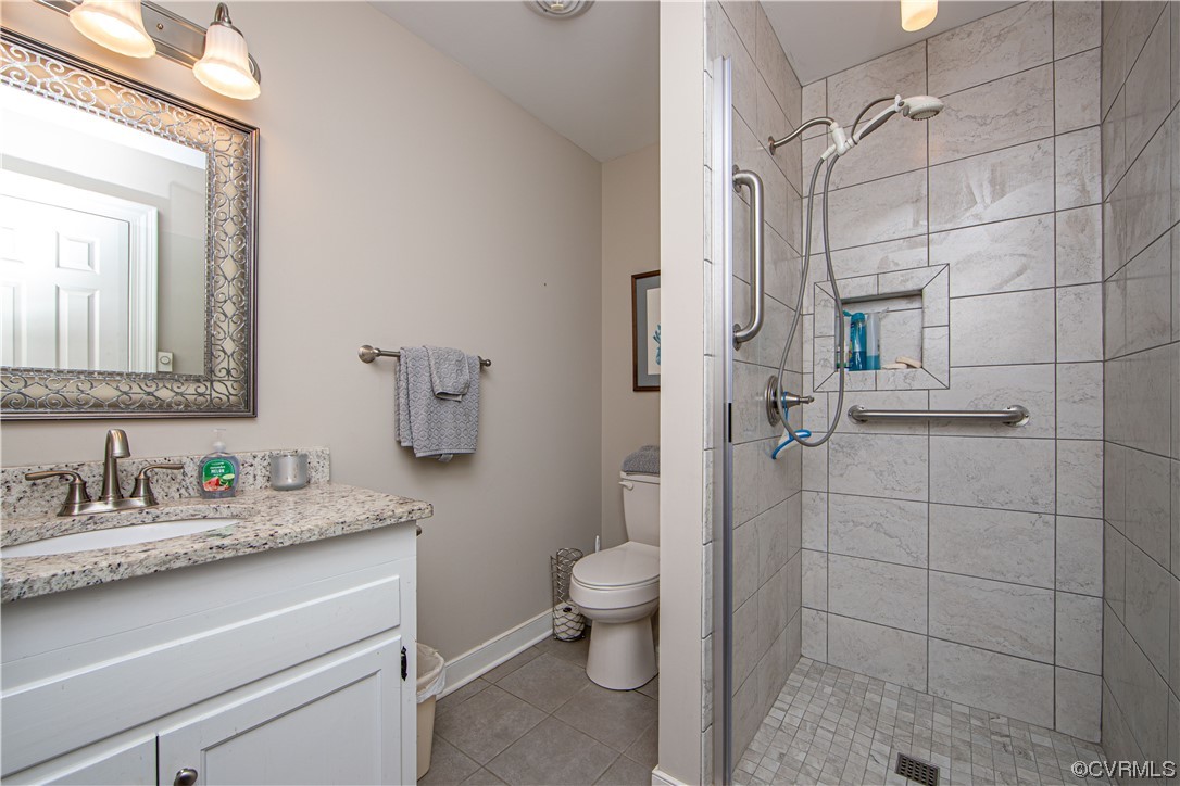 2729 Judes Ferry Road Powhatan, VA 23139 - Photo 23 of 50 Newly renovated with tile floor and shower.