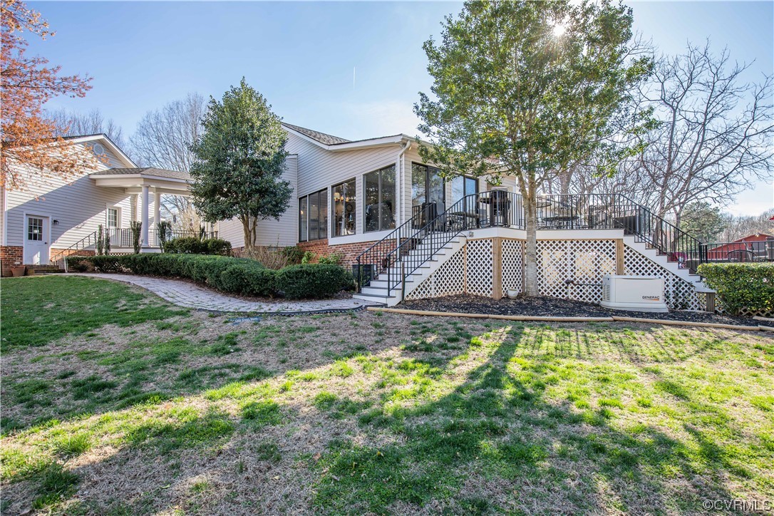 2729 Judes Ferry Road Powhatan, VA 23139 - Photo 48 of 50 Home has two tiered decking.