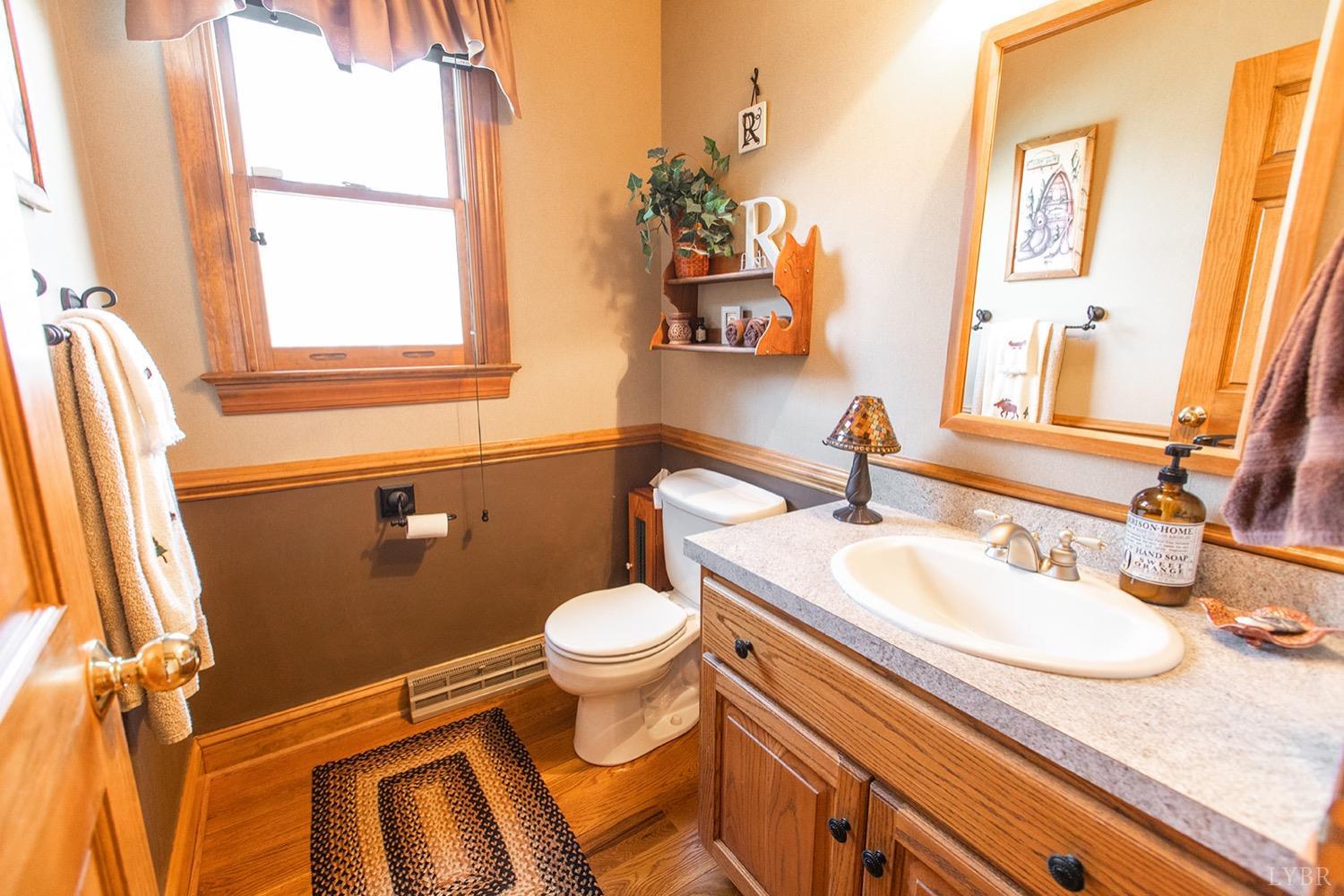 2096 Austin Mill Road Evington, VA 24550 - Photo 18 of 44 a bathroom with a sink and a mirror