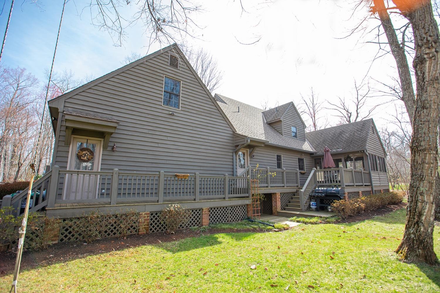 2096 Austin Mill Road Evington, VA 24550 - Photo 36 of 44 a front view of a house with a yard
