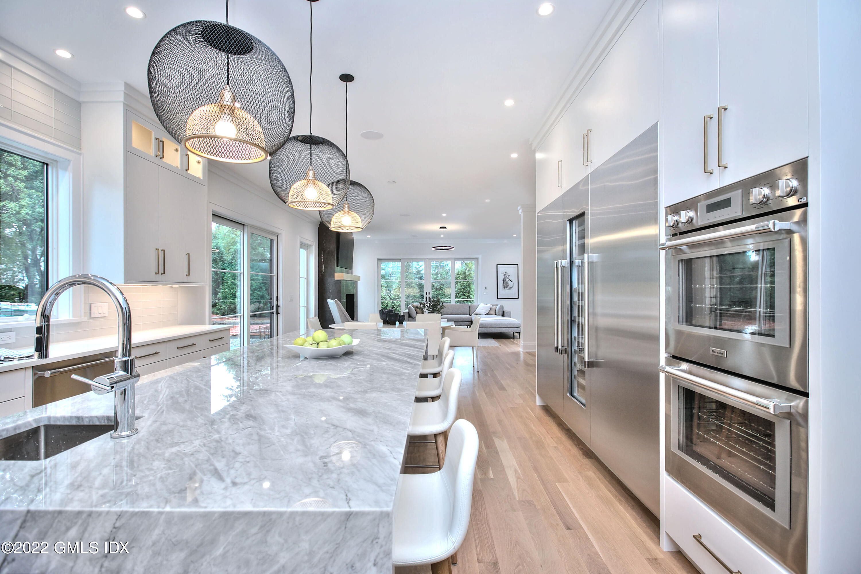 29 Narrow Rocks Road Westport, CT 06880 - Photo 8 of 39 a kitchen with stainless steel appliances granite countertop a stove and a refrigerator