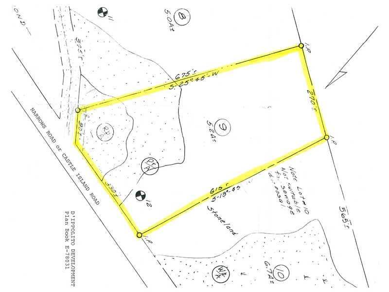 Lot 9 Castle Island Road Belgrade, ME 04917 - Photo 2 of 2 Plat Map.