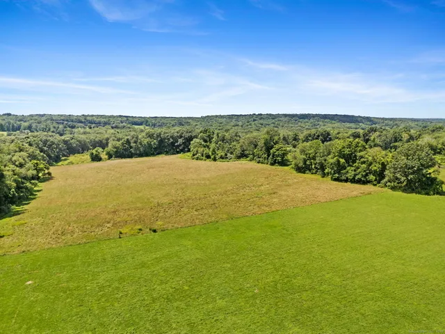 a view of an ocean from a yard