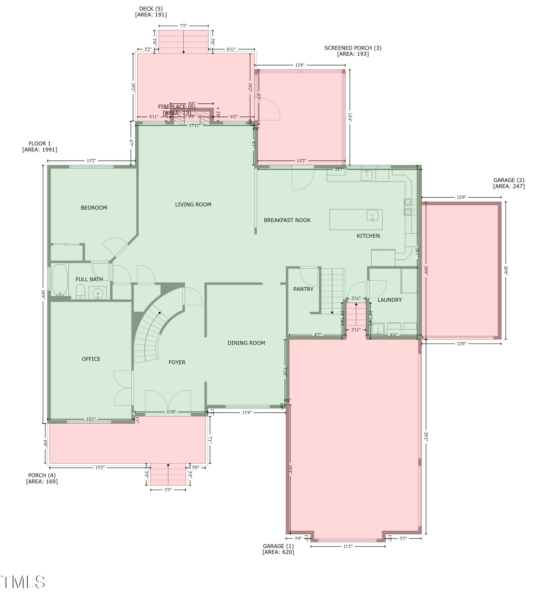 7112 Hasentree Way Wake Forest, NC 27587 - Photo 45 of 46 1st_floor_7112_hasentree_way_wake_forest