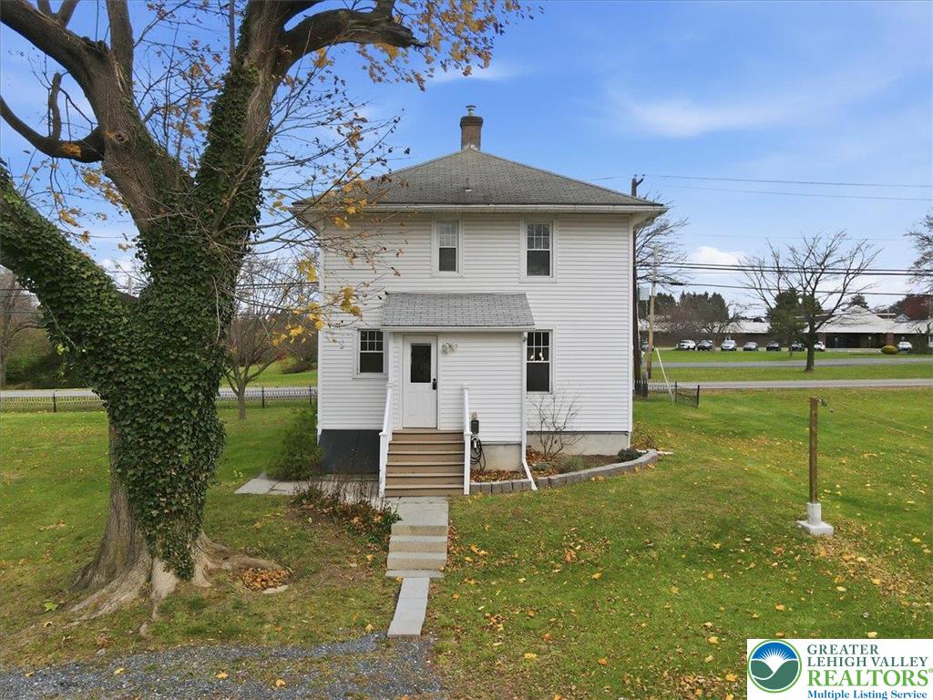 4441 Newburg Road Nazareth, PA 18064 - Photo 47 of 65 a front view of a house with a yard