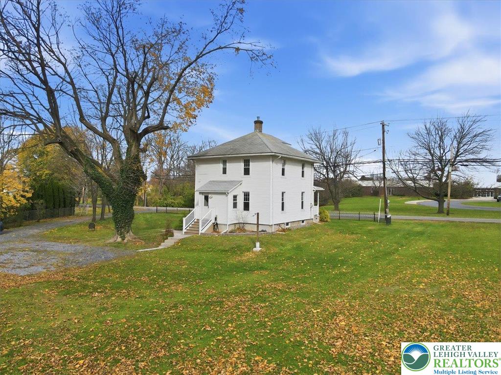 4441 Newburg Road Nazareth, PA 18064 - Photo 48 of 65 a front view of a house with garden