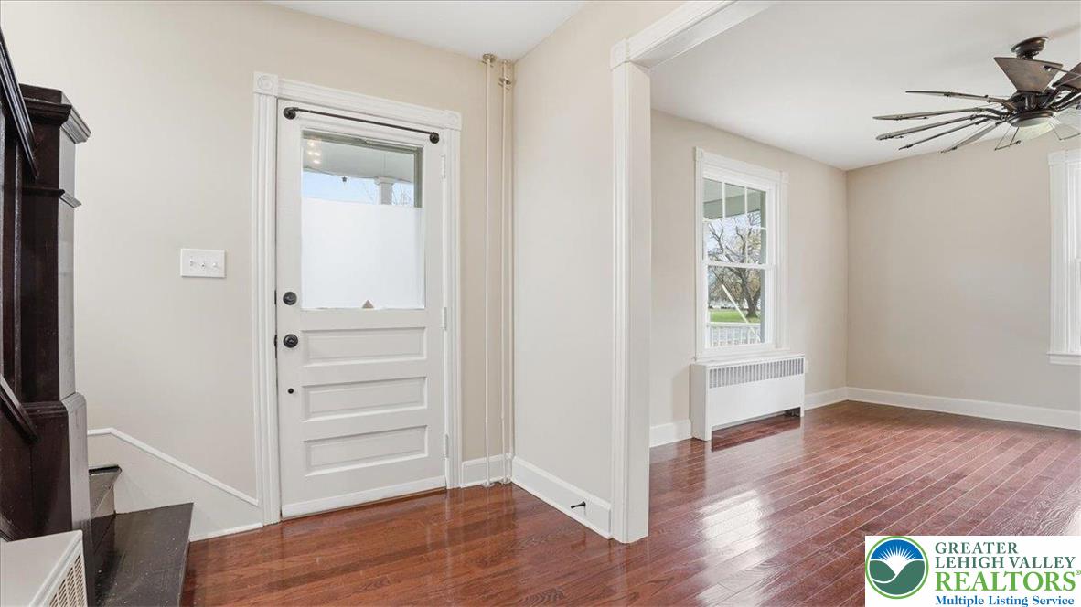 4441 Newburg Road Nazareth, PA 18064 - Photo 5 of 65 an empty room with wooden floor closet and windows