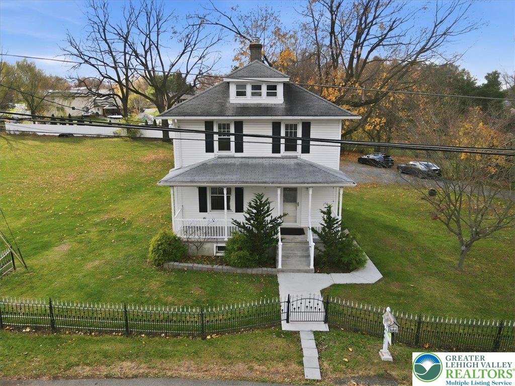 4441 Newburg Road Nazareth, PA 18064 - Photo 53 of 65 a front view of a house with garden