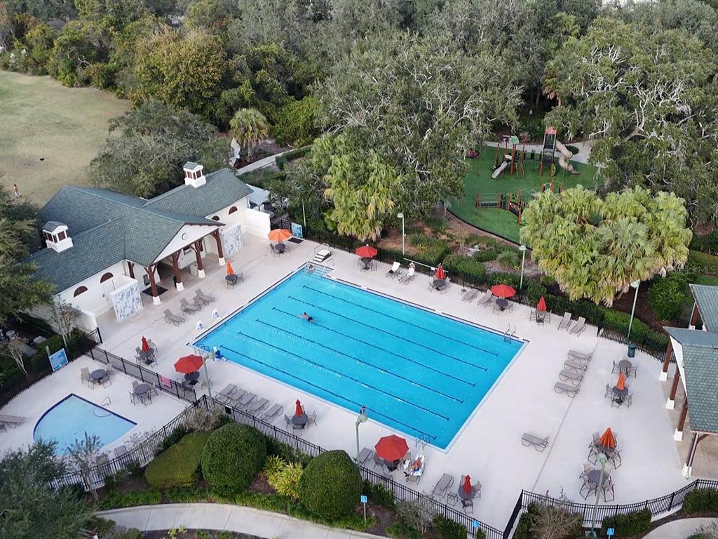 920 Spring Park Street, Unit 303 Celebration, FL 34747 - Photo 32 of 40 an aerial view of a house