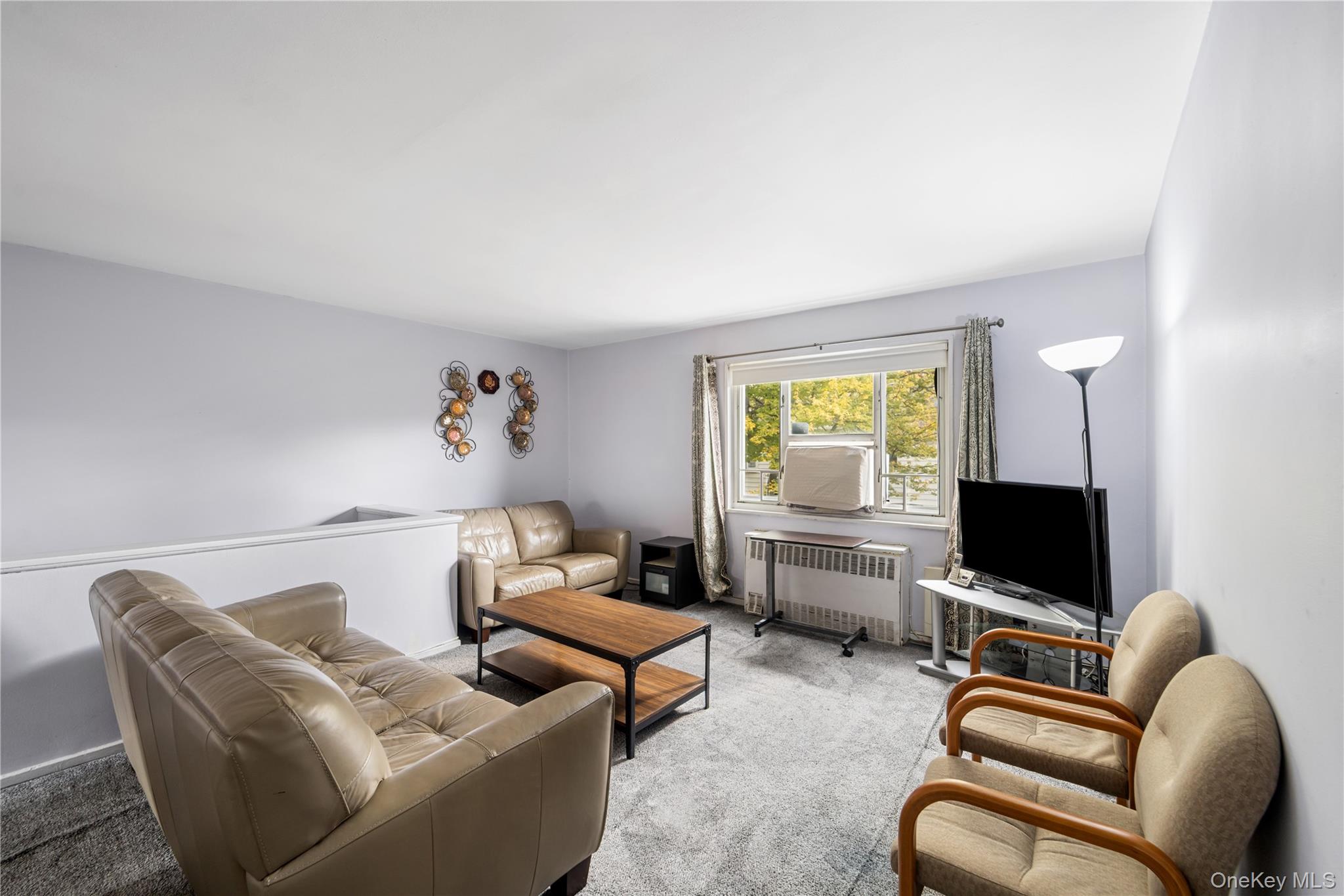 225-08 88th Avenue, Unit UPPR Queens, NY 11435 - Photo 10 of 20 a living room with furniture and a flat screen tv