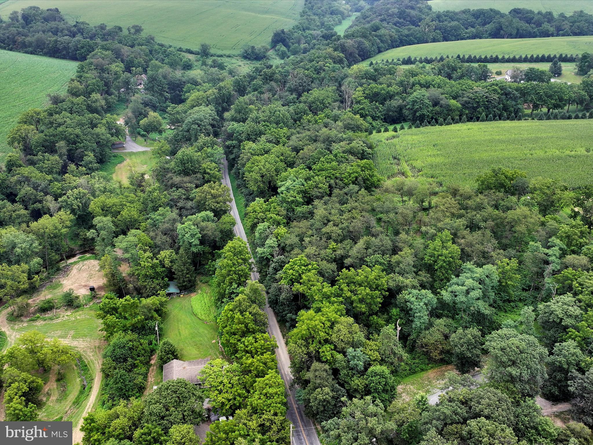 0 Back Run Road Manheim, PA 17545 - Photo 1 of 5 an aerial view of a house with a yard