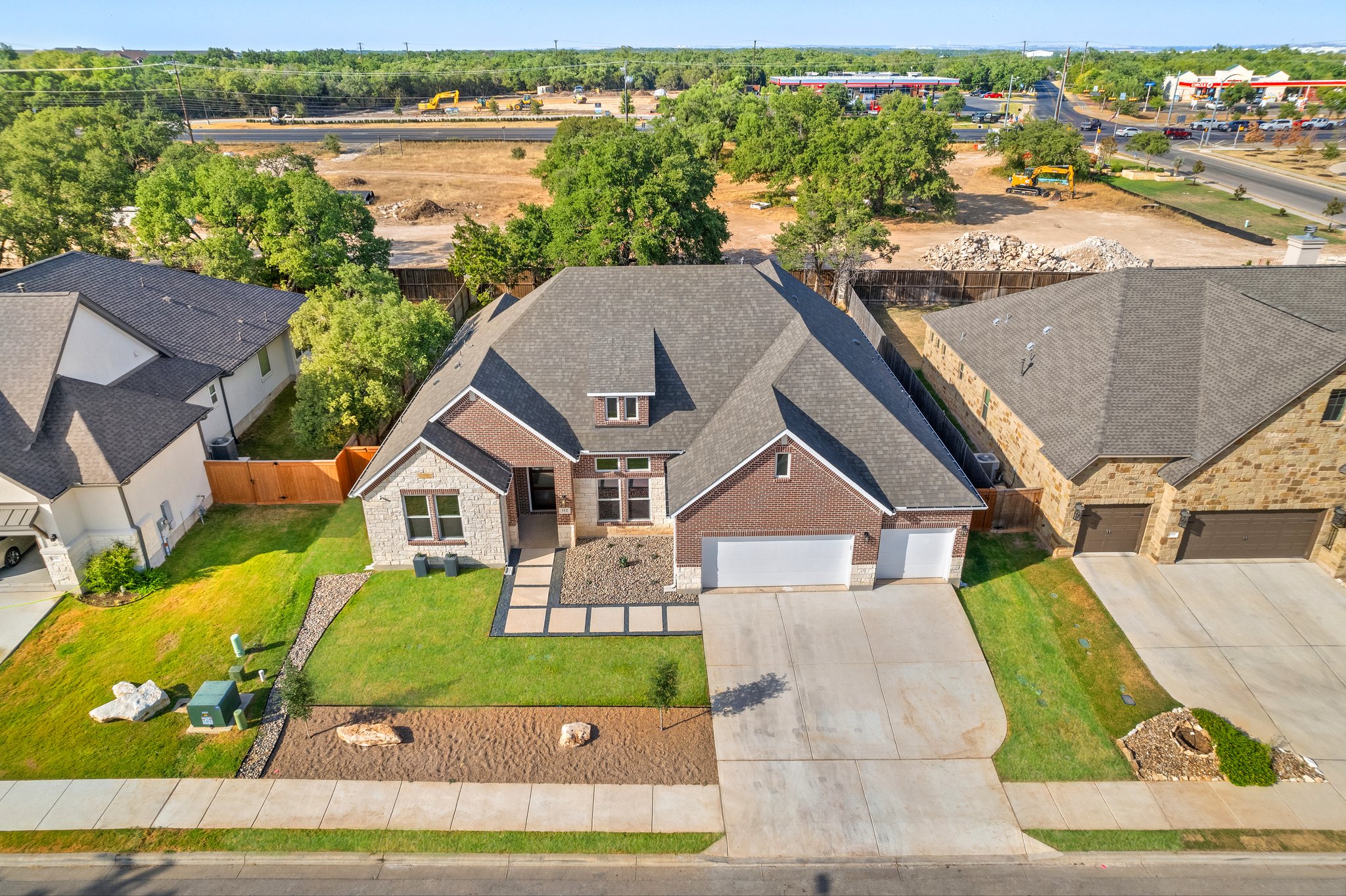 112 Axis Loop Georgetown, TX 78628 - Photo 37 of 39 an aerial view of a house