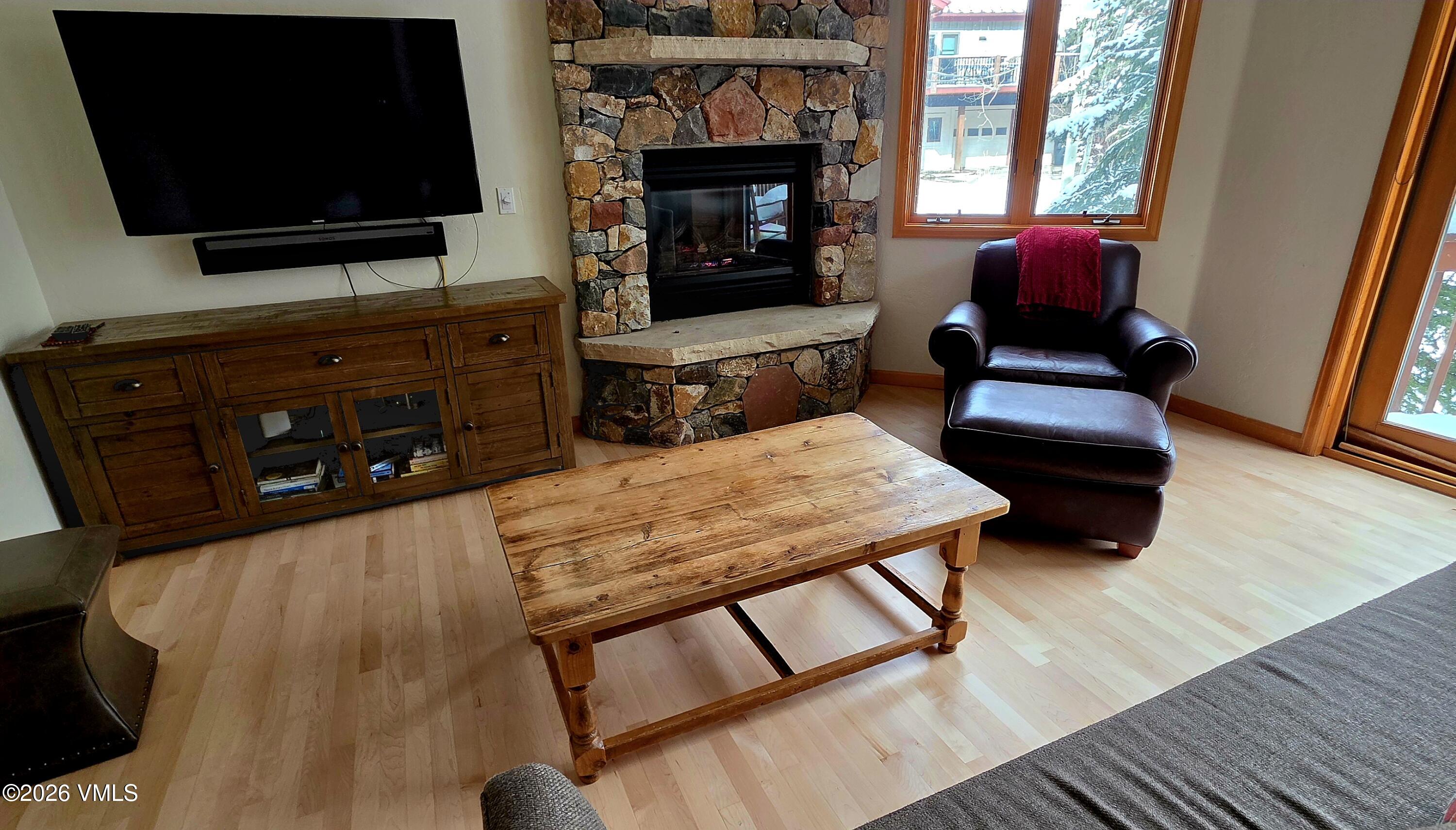 1890 Lions Ridge Loop, Unit 11 Vail, CO 81657 - Photo 4 of 46 Living new flloor finish 2