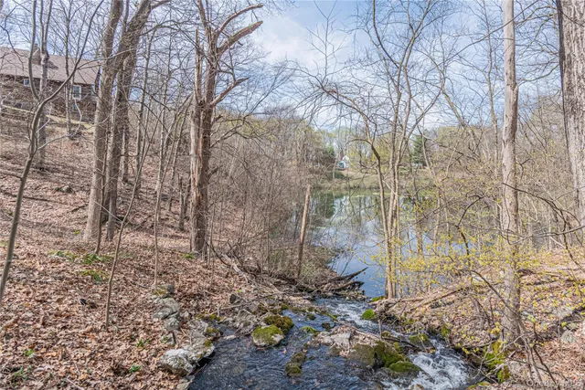 a view of outdoor space with seating space