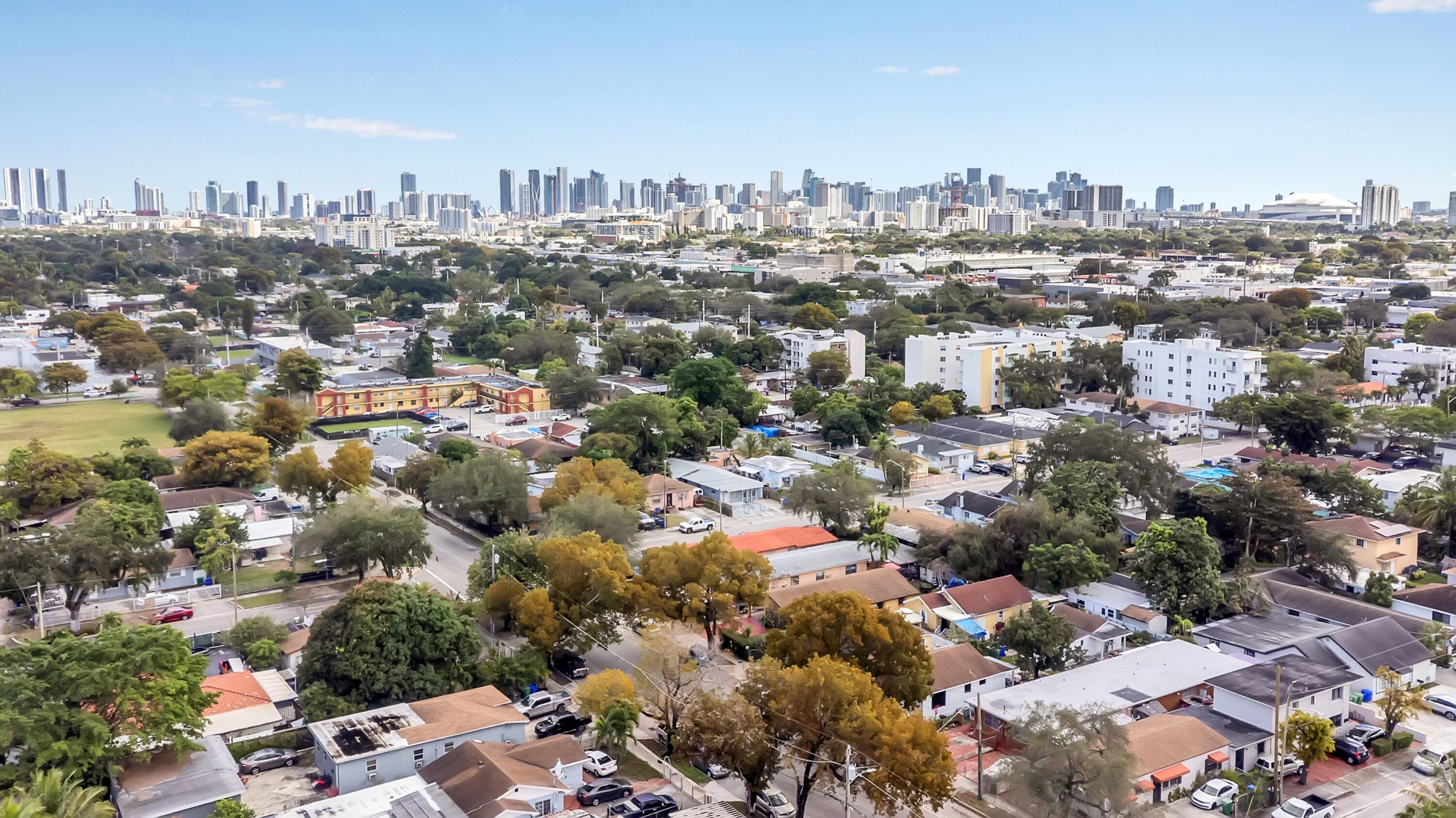2428 Northwest 28th Street Miami, FL 33142 - Photo 17 of 19 an aerial view of a city