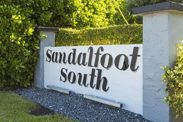 a view of sign board