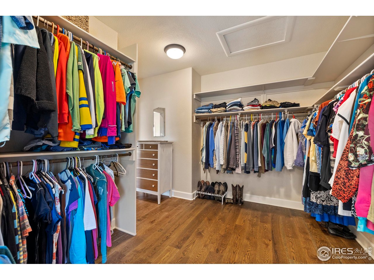 793 Richards Lake Road Fort Collins, CO 80524 - Photo 24 of 40 a view of walk in closet with clothes and shoes
