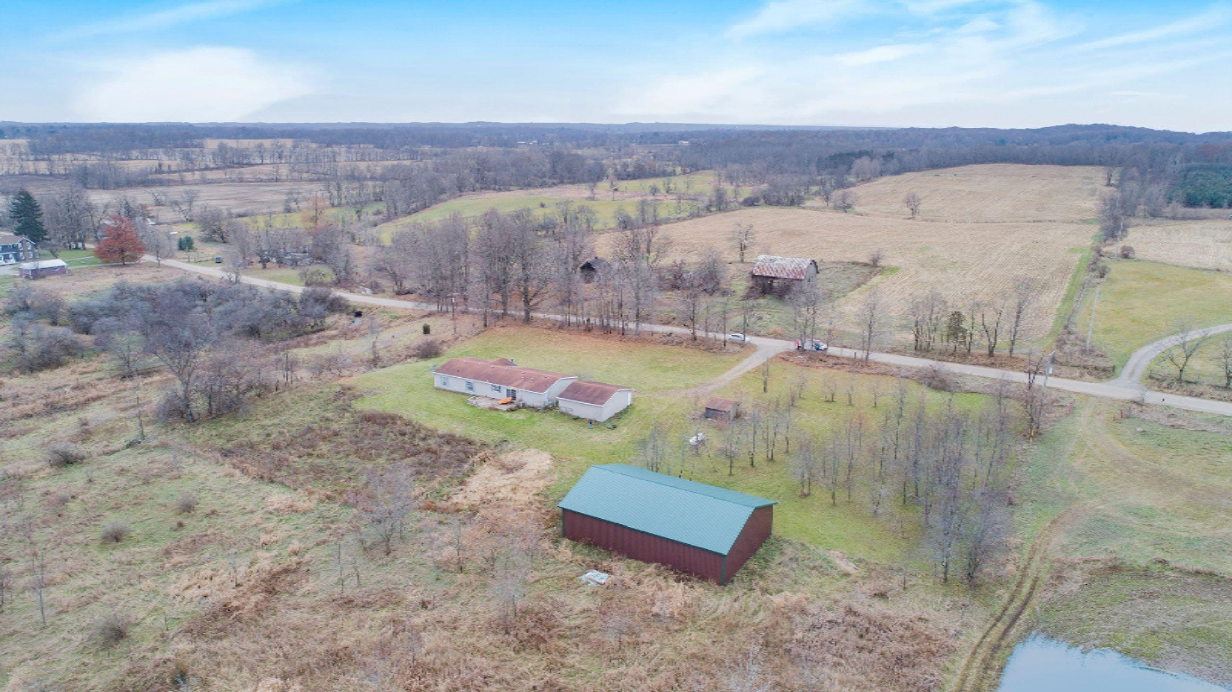 1226 Becker Road Hastings, MI 49058 - Photo 7 of 32 Becker ariel back