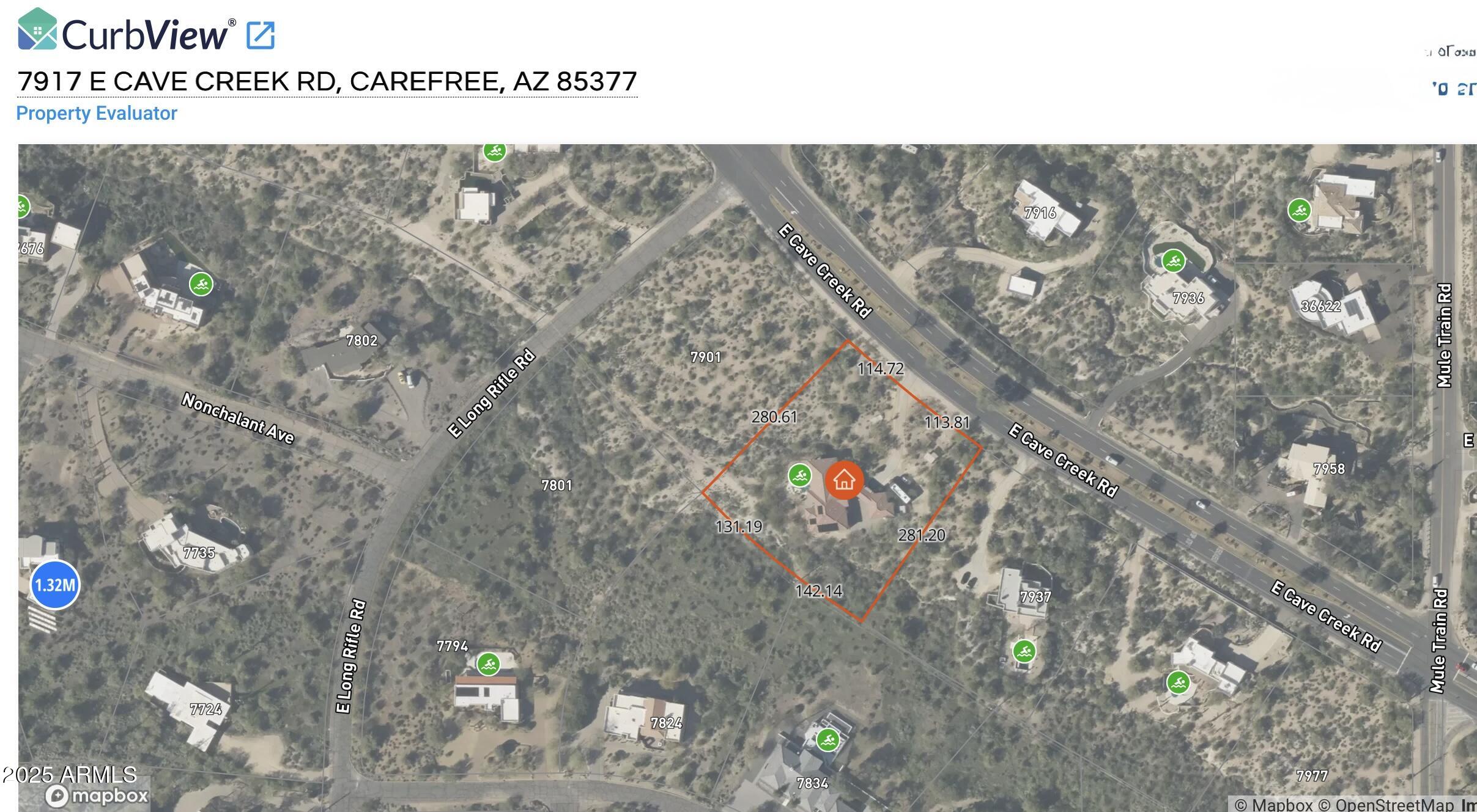 7917 East Cave Creek Road Carefree, AZ 85377 - Photo 48 of 56 Lot orientation