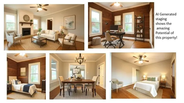 a view of a living room and dining room