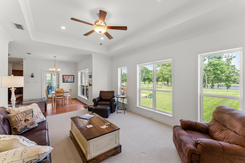 345 Rains County Road 3390 Emory, TX 75440 - Photo 20 of 39 a living room with furniture and a large window
