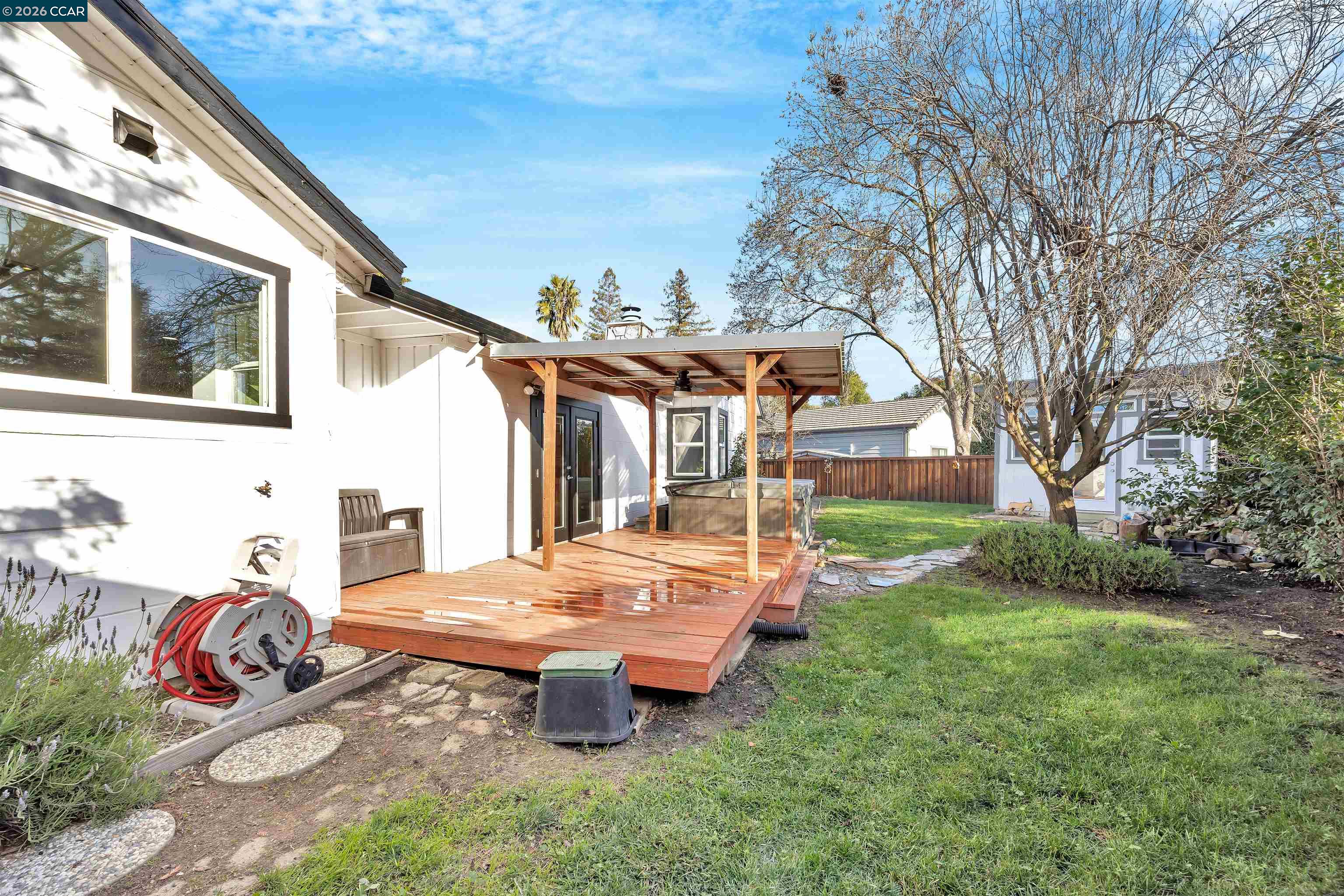 3530 Kevin Place Concord, CA 94519 - Photo 24 of 30 a view of a house with backyard and a sitting area