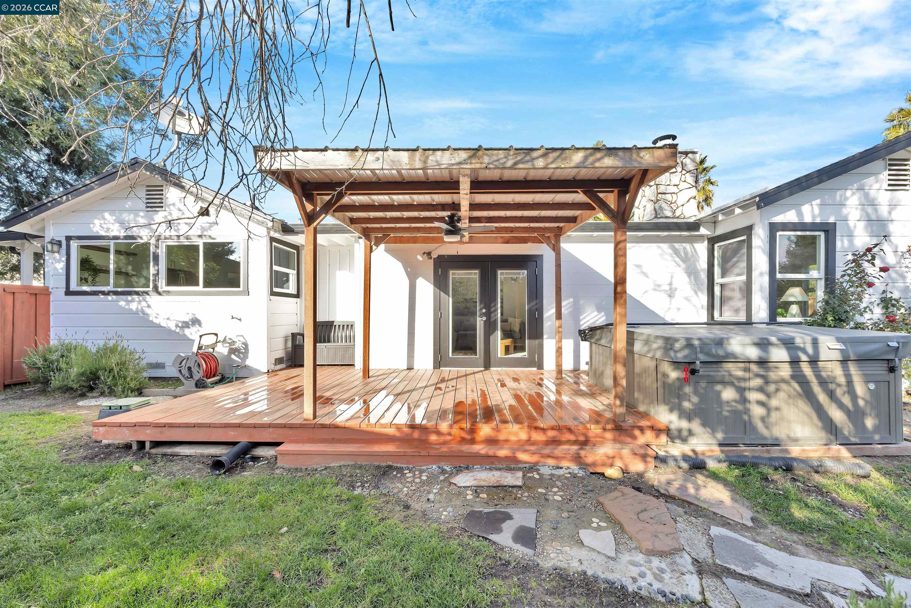 3530 Kevin Place Concord, CA 94519 - Photo 25 of 30 a front view of a house with a yard outdoor seating and garage