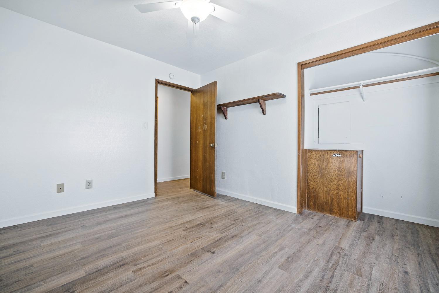 43036 Jacalitos Creek Road Coalinga, CA 93210 - Photo 34 of 85 a view of an empty room with wooden floor