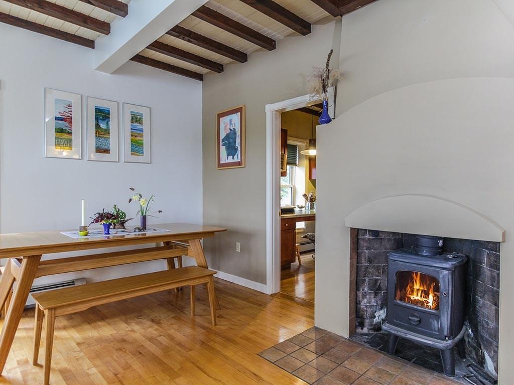 38 Wharf Road Harpswell, ME 04079 - Photo 7 of 30 The wood stove in the main living...